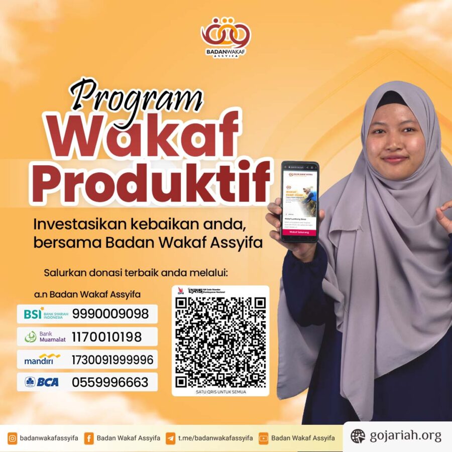 Flyer Wakaf Produktif